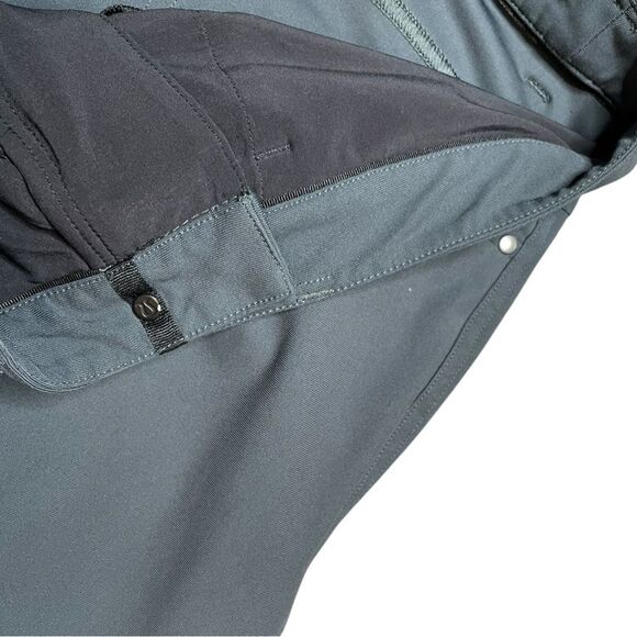 LULULEMON ABC Classic Fit 5 Pocket Pants Gray Size 32 - Picture 12 of 13